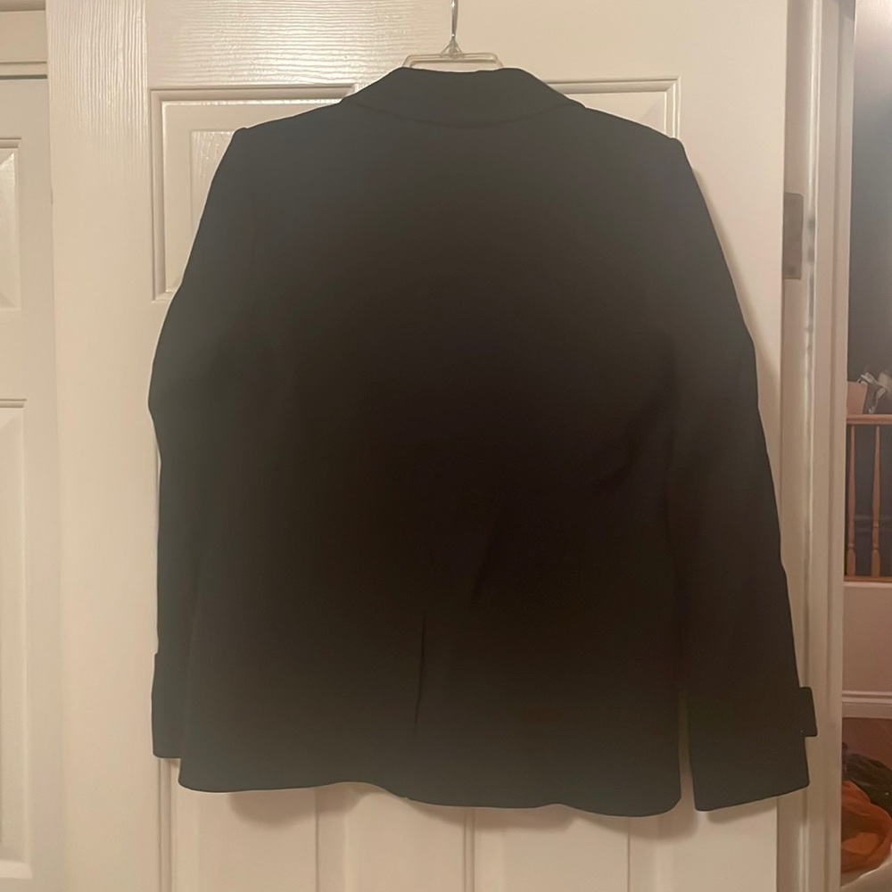 Navy Bcbgmaxazria Double Breasted Jacket - image 2